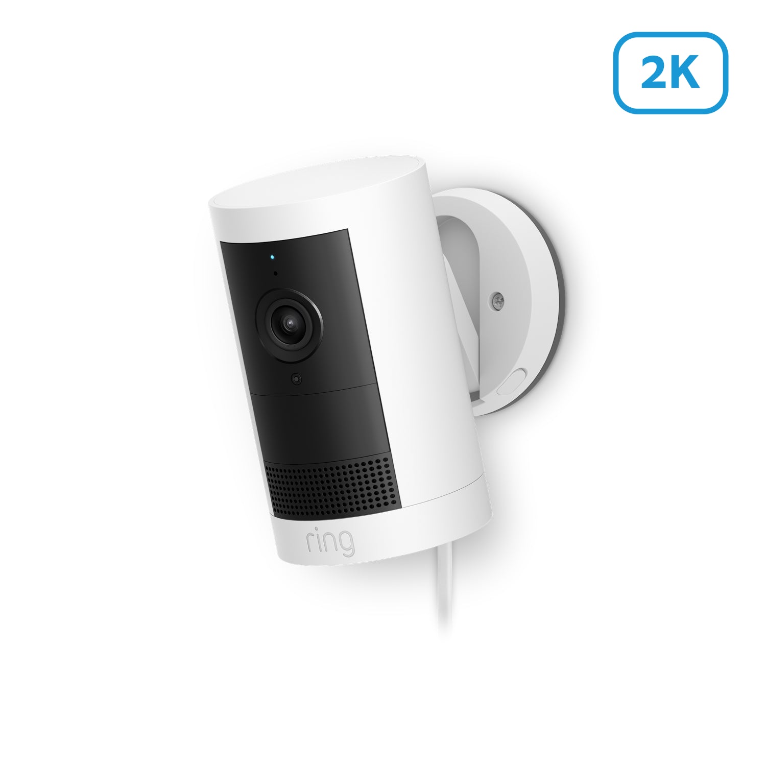 Weiß:Außenkamera Plus Netzstecker (Outdoor Camera Plus)