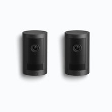 Schwarz:2er-Set Außenkamera Plus Akku (Outdoor Camera Plus)