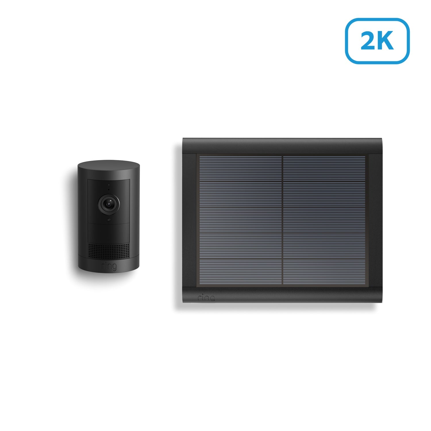 Schwarz:Außenkamera Plus Solar (Outdoor Camera Plus)
